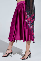 SPIN ME AROUND MIDI SKIRT