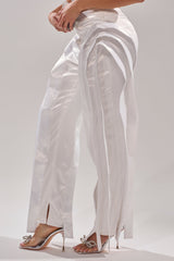 INFINITY TROUSER IN WHITE