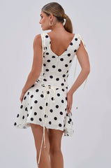 SWEET TALK POLKA DOT MINI DRESS