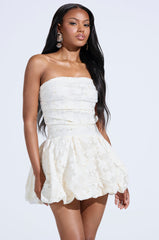 USED TO LOVE YOU FLORAL PRINT MINI DRESS