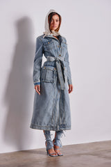 CAMILLA DENIM TRENCH