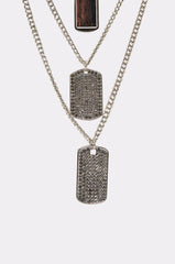 DOG TAG BUT MAKE IT CUTE NECKLACE