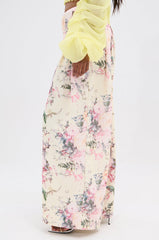 SABRINA FLORAL WIDE LEG PANT