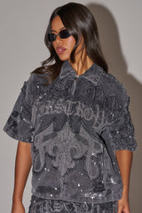 NOT LIKE THE REST EMBELLISHED TOP