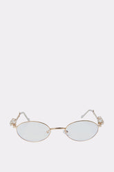 PIERCED VIBES CLEAR GLASSES