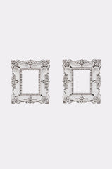 FRAMED MIND EARRING