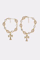 LITTY NECKLACE AND BRACELET SET