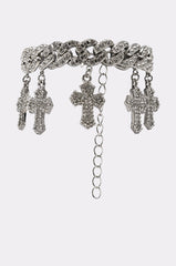 ICED OUT CHARM BRACELET