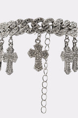 ICED OUT CHARM BRACELET