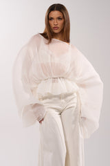 PRETTY GIRL PROBLEMS BLOUSE IN WHITE