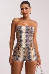 YOU KNOW I WANT YOU BABY LACE UP CORSET