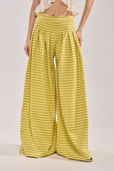 SILVER COAST YELLOW STRIPE TROUSER