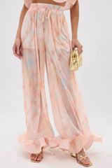 COLORFUL SKY OMBRE PALAZZO PANT