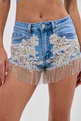 DIVALICIOUS DENIM SHORT