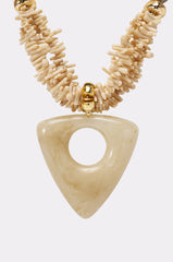 EARTH ANGEL NECKLACE IN WHITE