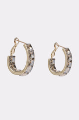 GLITZ AND GLAM GOLD EARRING