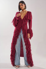 CAN'T GET ENOUGH FRINGE CARDIGAN
