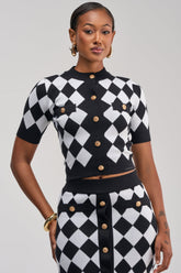 THE BEST PART BUTTON DOWN TOP