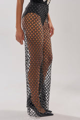 CELINE STUD MESH PANT
