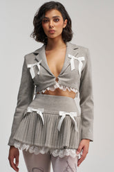 MARLEY LACE TRIM BLAZER