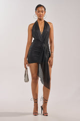 DREAM GIRL WOMEN MINI DRESS IN BLACK