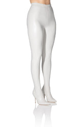 AZALEA WANG KAY KAY SEXY STILETTO SLIM BOOT PANT IN WHITE
