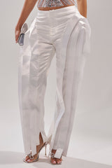 INFINITY TROUSER  IN WHITE