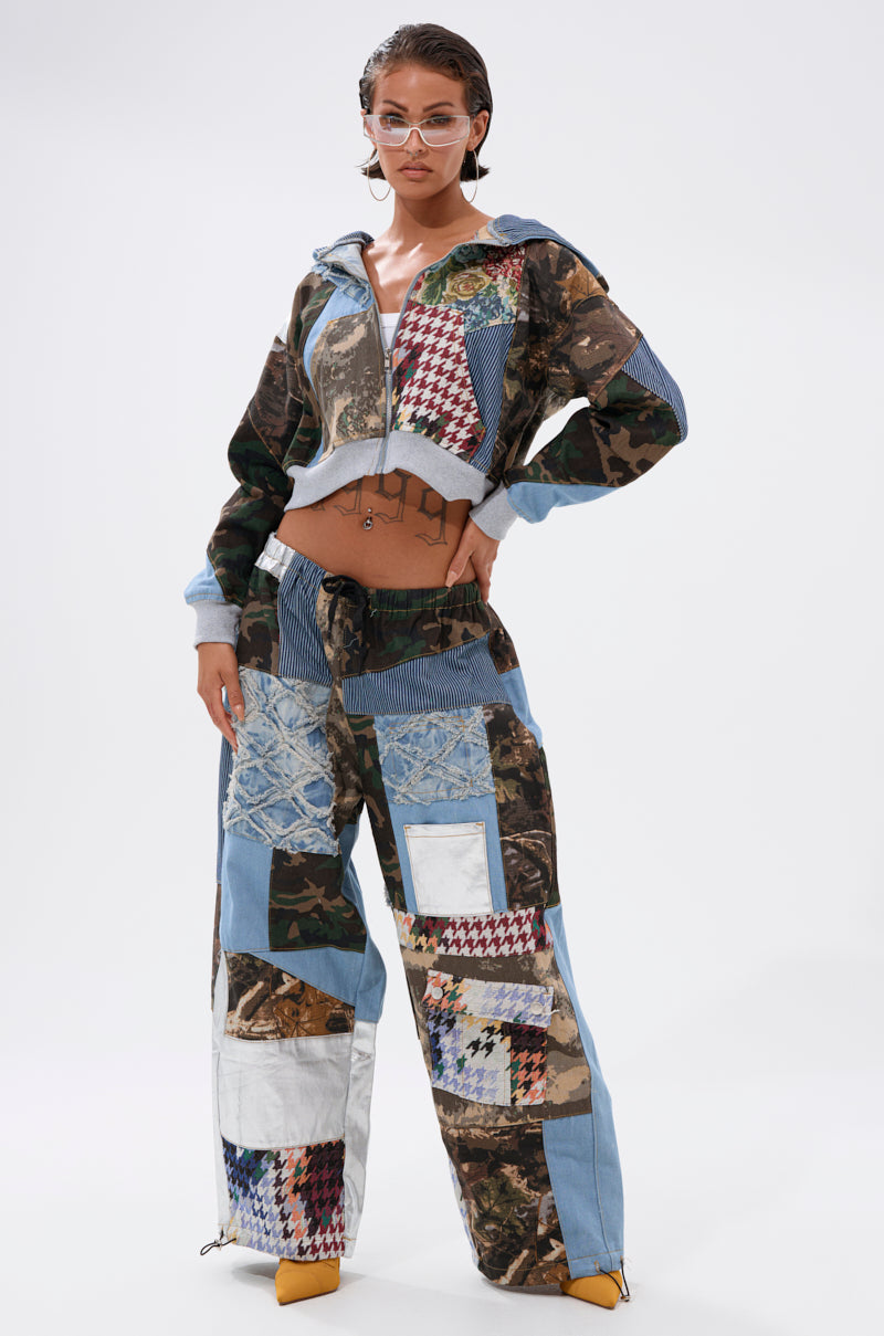 WILD AND FREE DENIM JOGGER