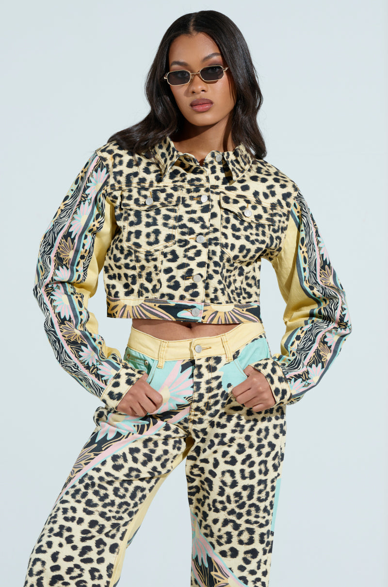 TRUST YOUR INSTINCTS DENIM JACKET