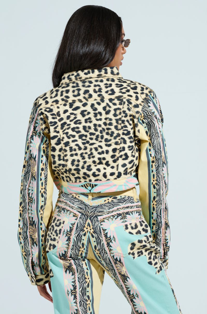 TRUST YOUR INSTINCTS DENIM JACKET