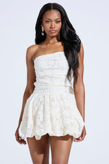 USED TO LOVE YOU FLORAL PRINT MINI DRESS