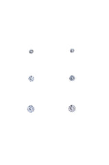 3 PACK CIRCLE STUDS