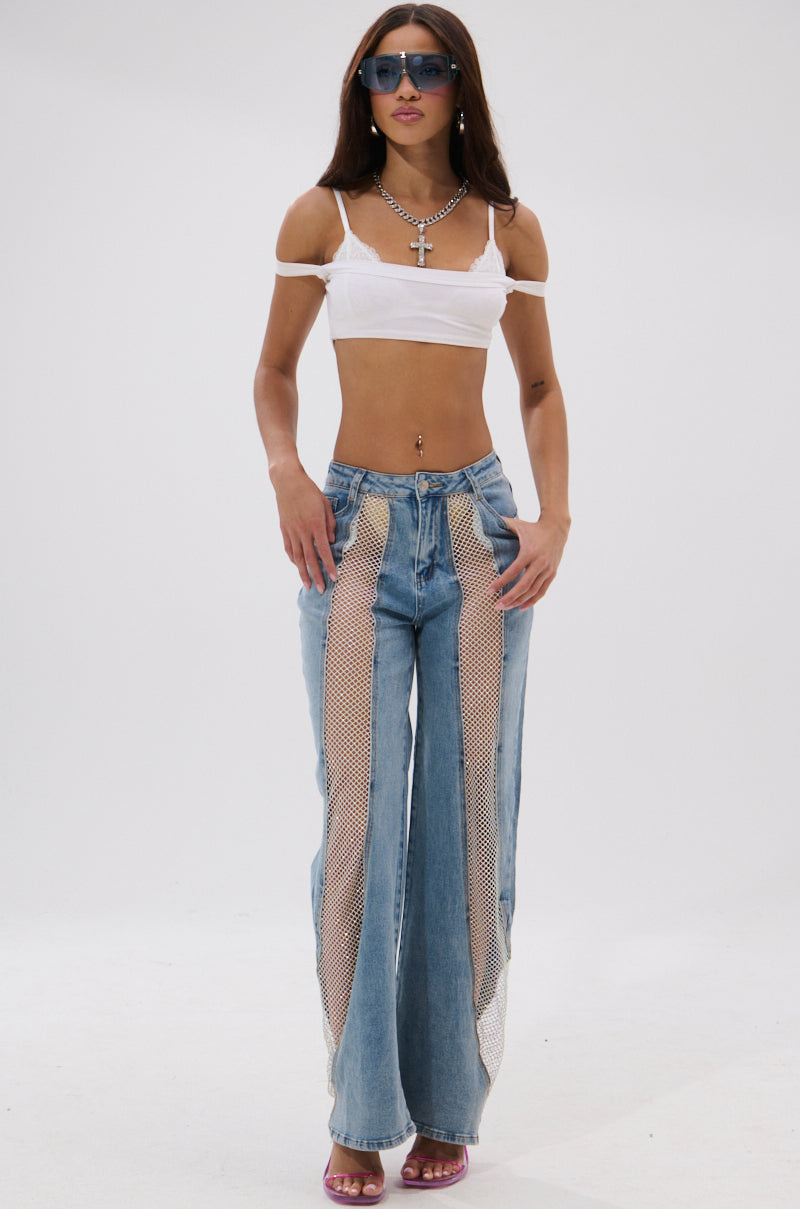 BLING BLING RELAXED DENIM