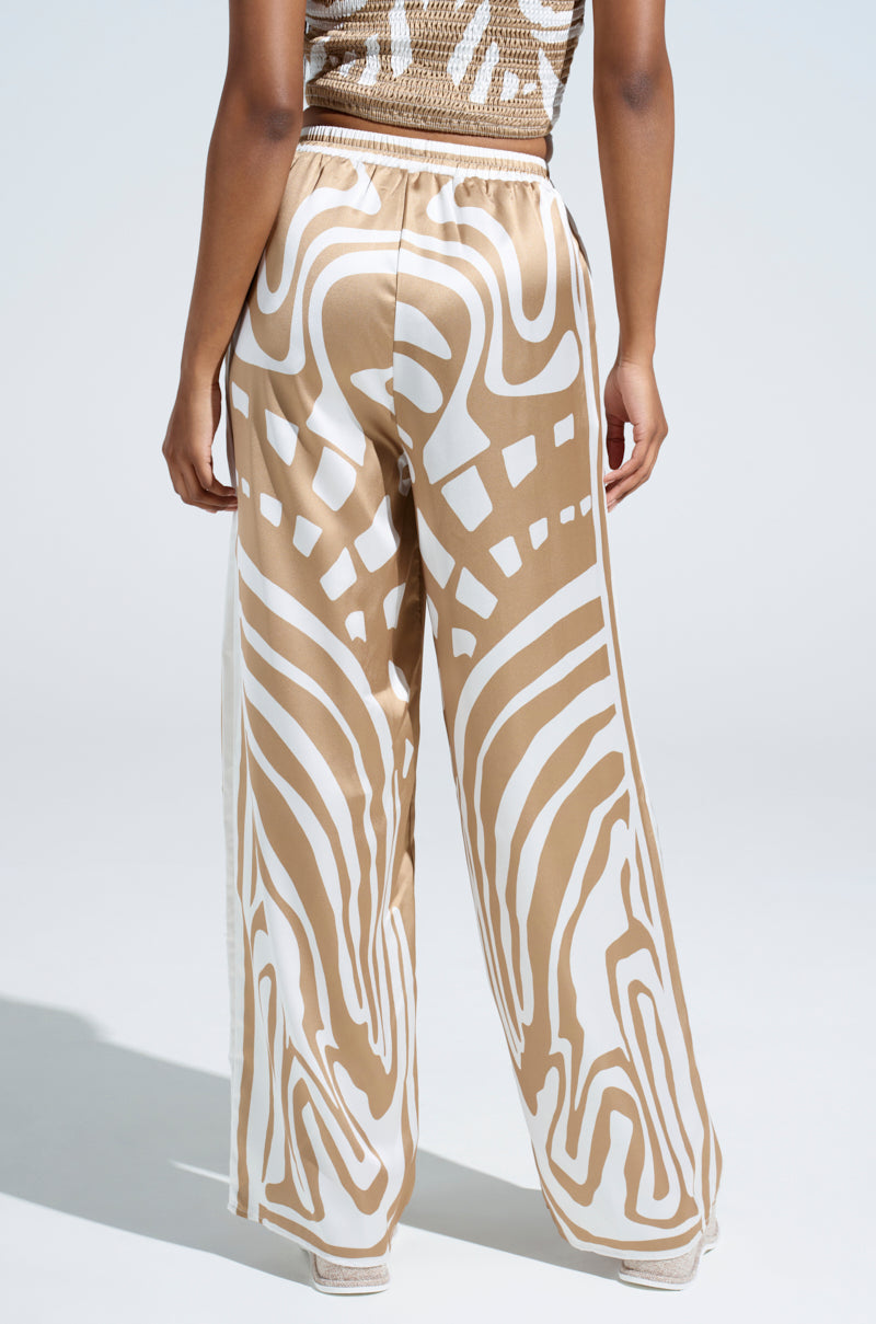 LOTS OF LOVE SATIN PALAZZO PANT