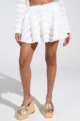 GIMME MORE SLINKY MINI SKIRT
