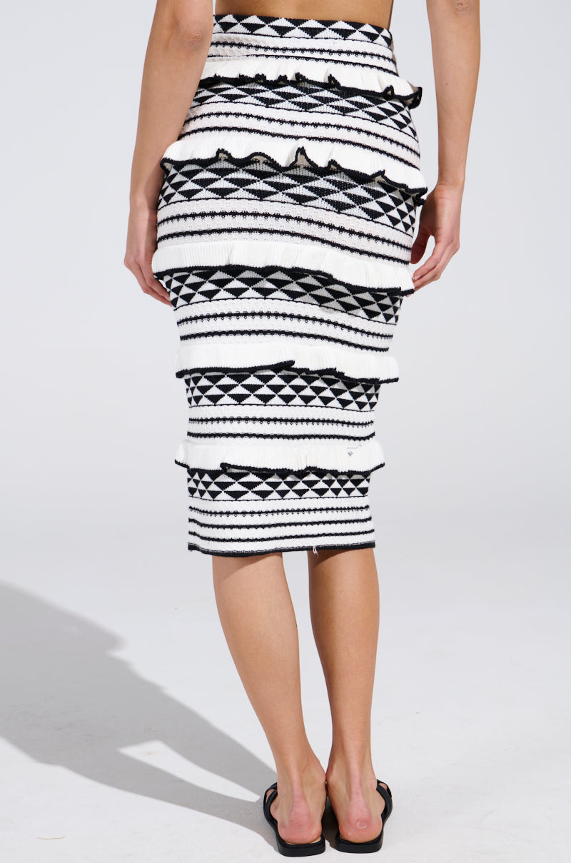 BABY IT'S ME MIDI SKIRT