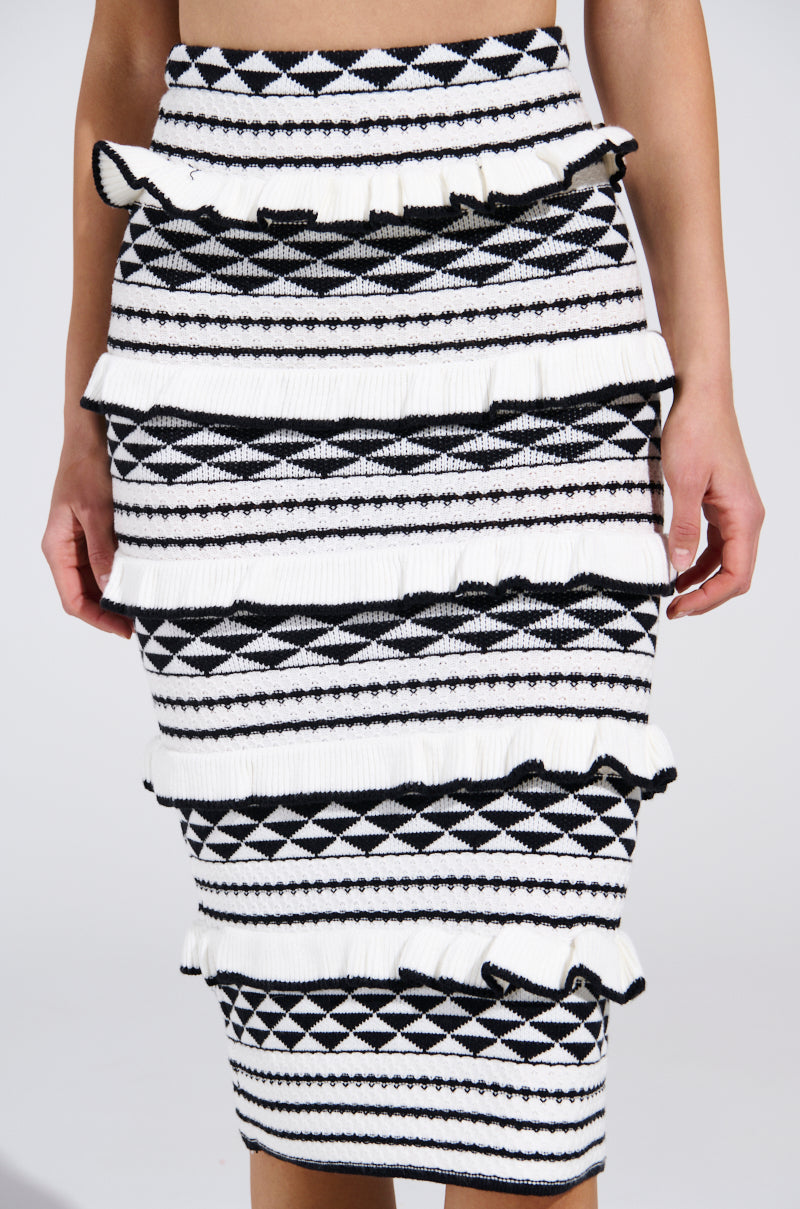 BABY IT'S ME MIDI SKIRT