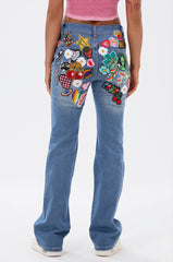 PATCH ME IF YOU CAN POCKET DETAIL JEANS