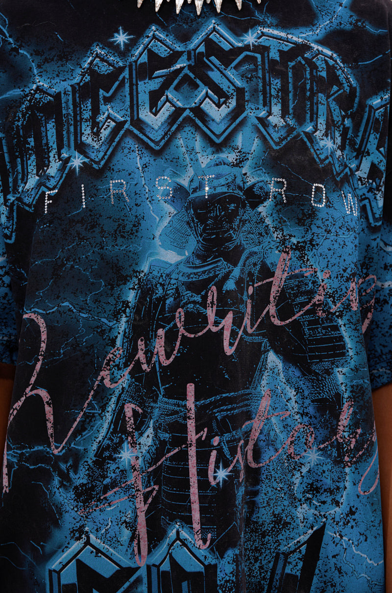 ANCESTRAL FURY OVERSIZED GRAPHIC TEE