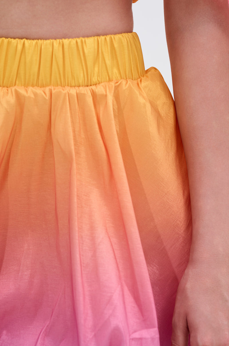 SHELBY OMBRE MINI SKIRT
