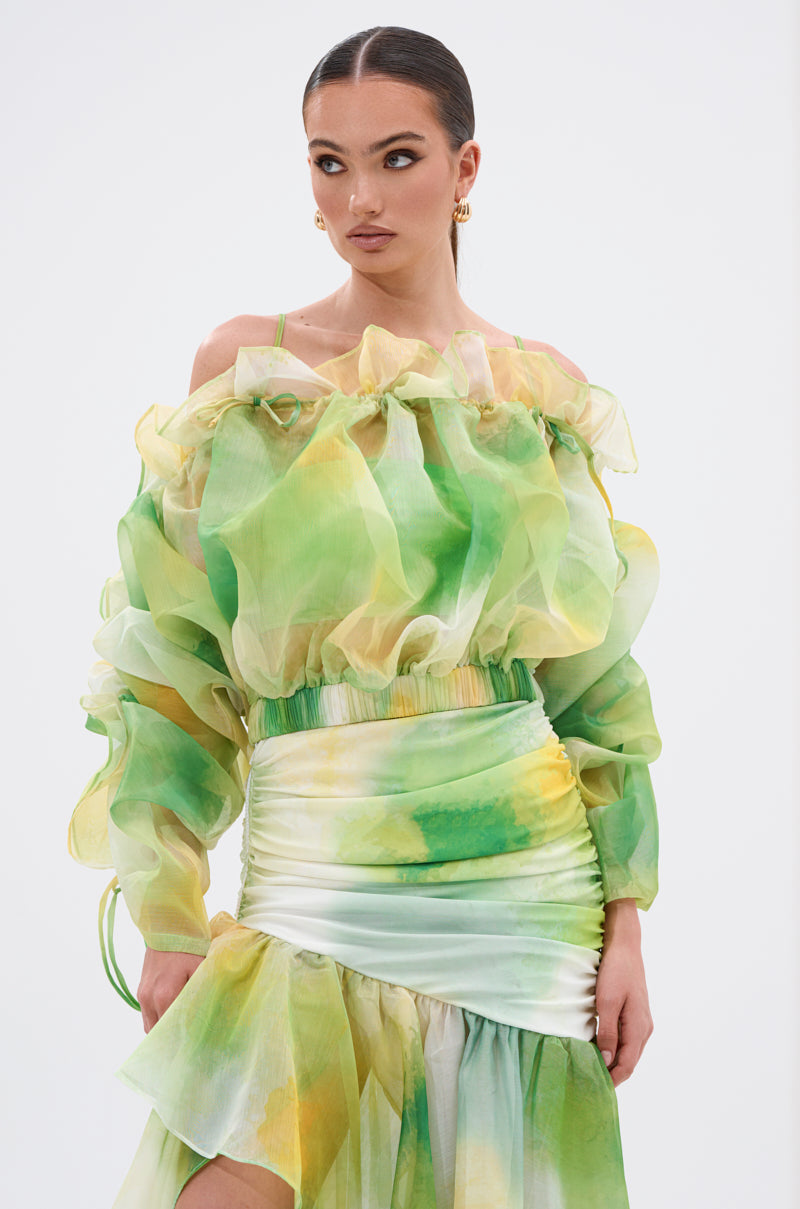 LIMONE CHIFFON BLOUSE