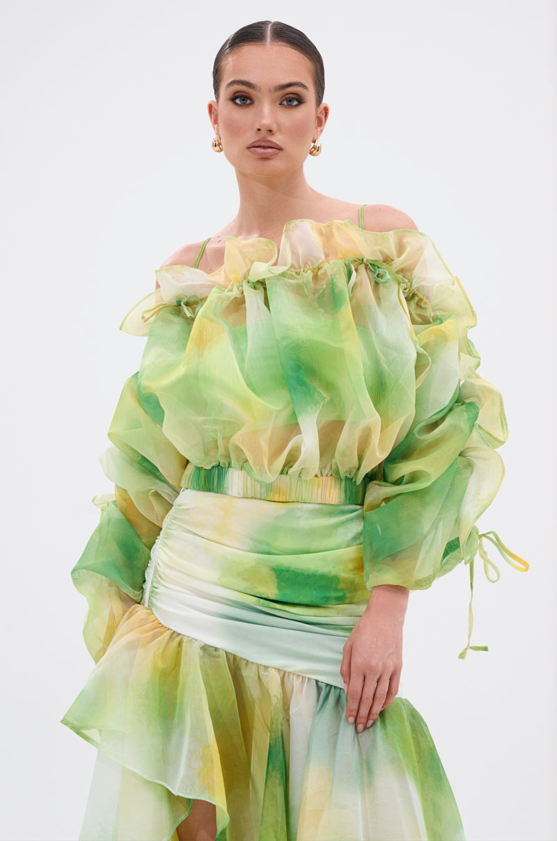LIMONE CHIFFON BLOUSE