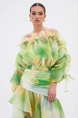 LIMONE CHIFFON BLOUSE