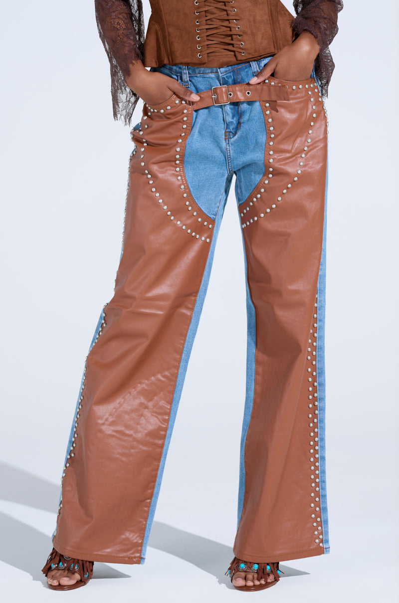 WANNA BE DENIM PANT