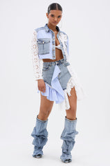 LET'S HAVE FUN MINI SKIRT