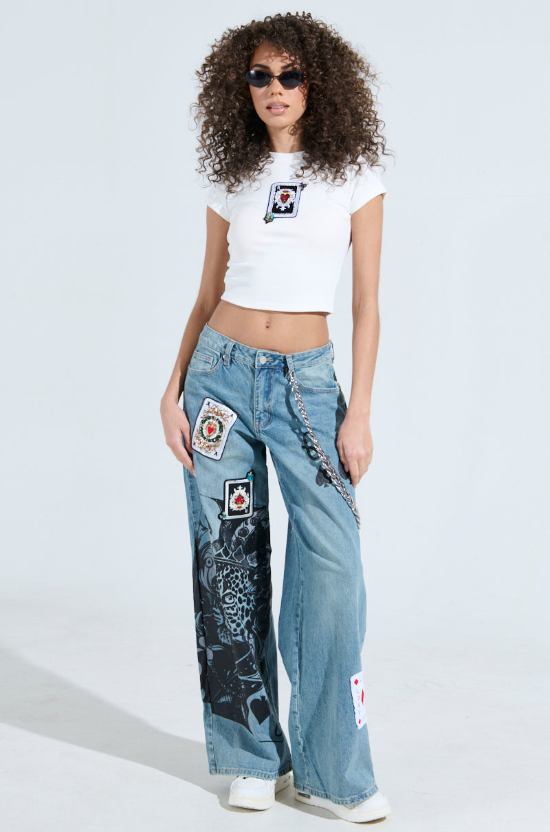 SLEIGHT OF HAND RELAXED JEANS