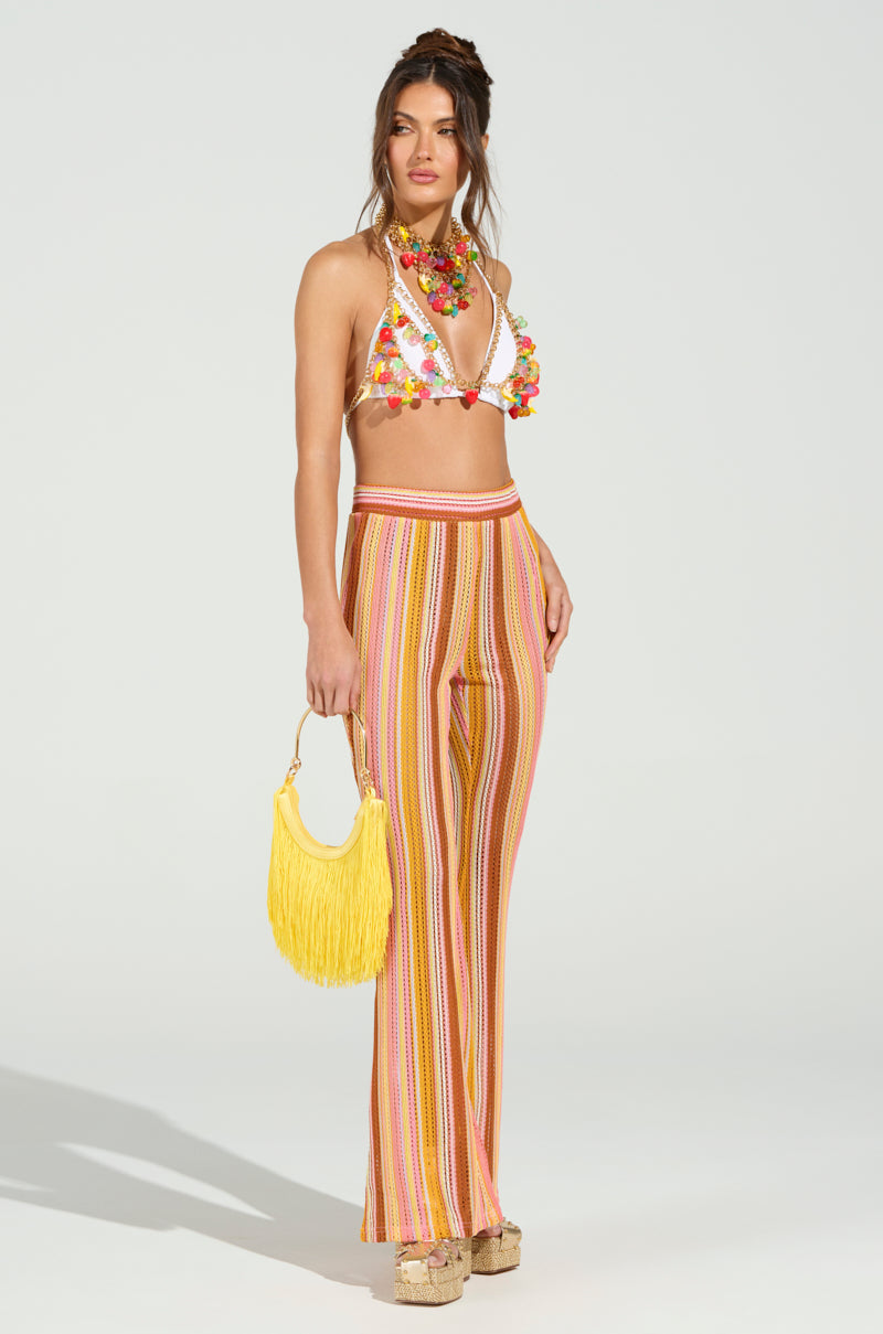 PALOMA KNIT FLARE PANTS
