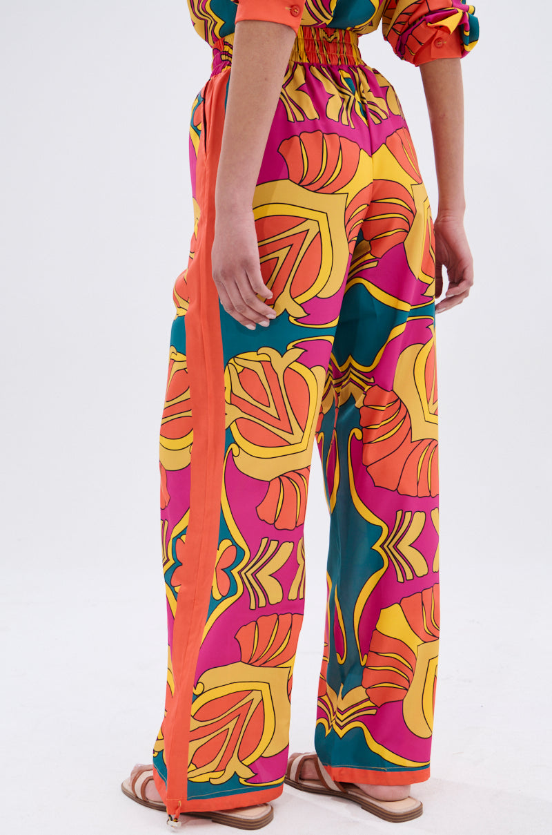 TROPICAL DREAMS WIDE LEG PANT