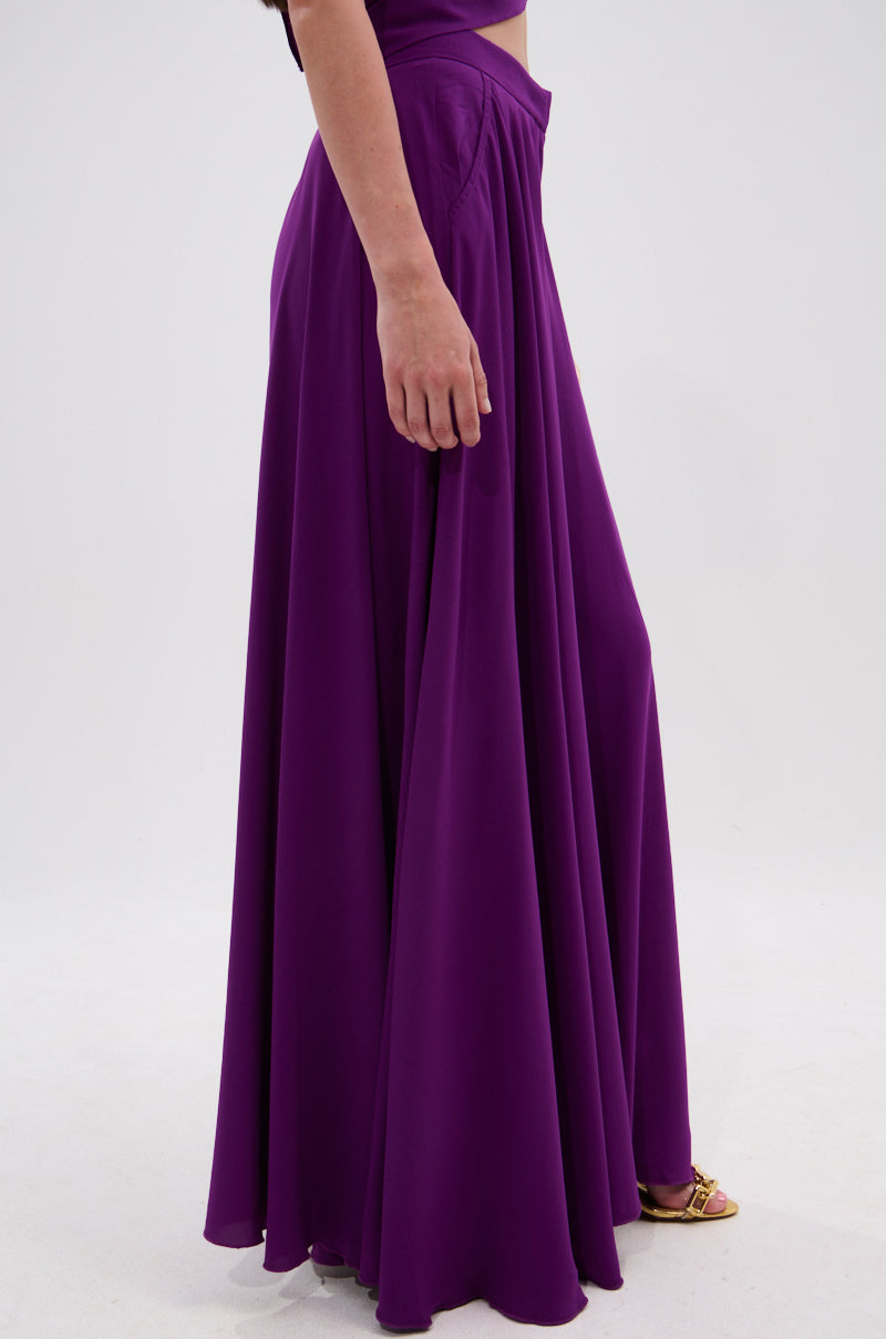 TRINA PLEATED PALAZZO PANT