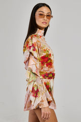CONCEITED AF FLORAL BLOUSE